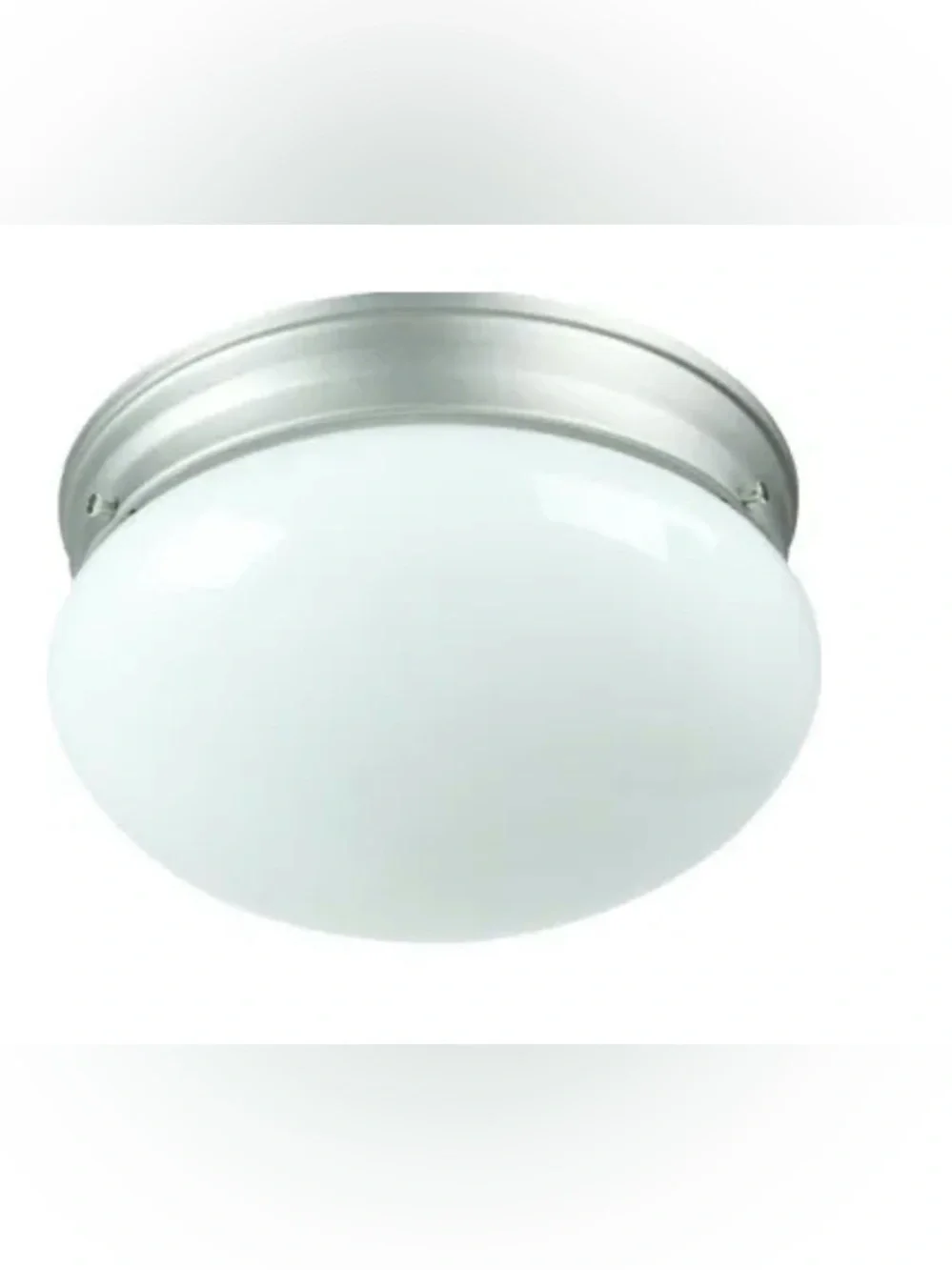 2-Light Mushroom Flush Mount Ceiling Light 8